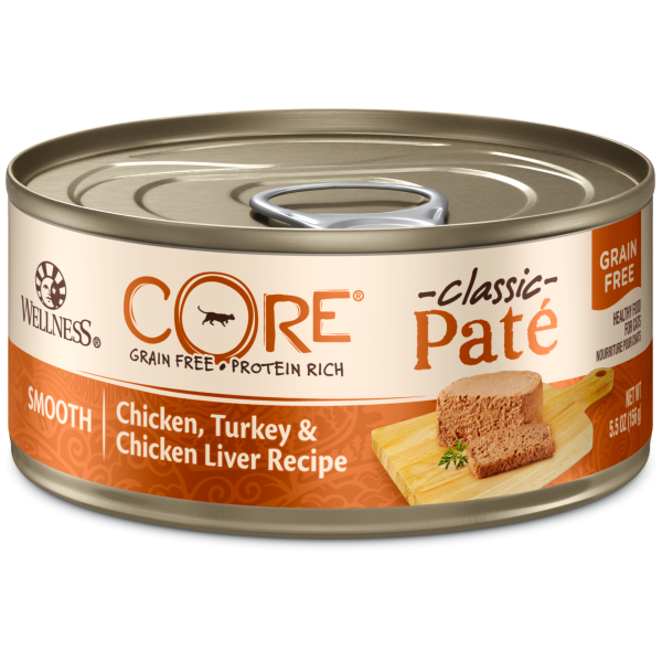Wellness CORE® Grain-Free Chicken Turkey & Chicken Liver Formula  雞肉火雞雞肝﹙無穀物﹚5.5oz